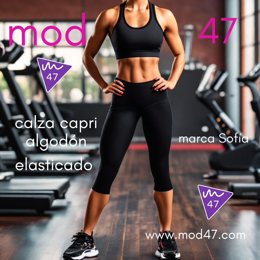 Calza Capri 3/4 Algodón