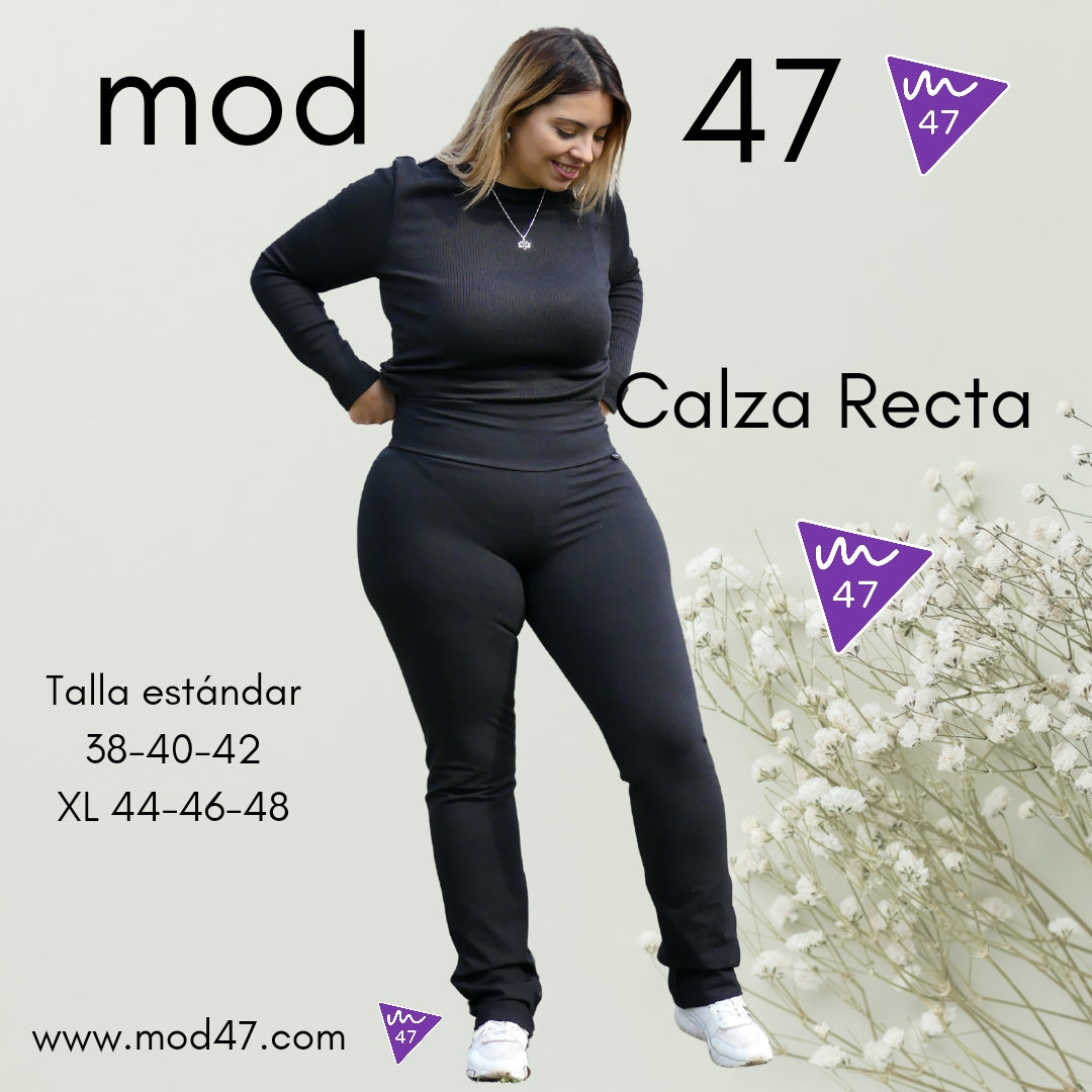 Calza Algodón Recta Marca Sofía
