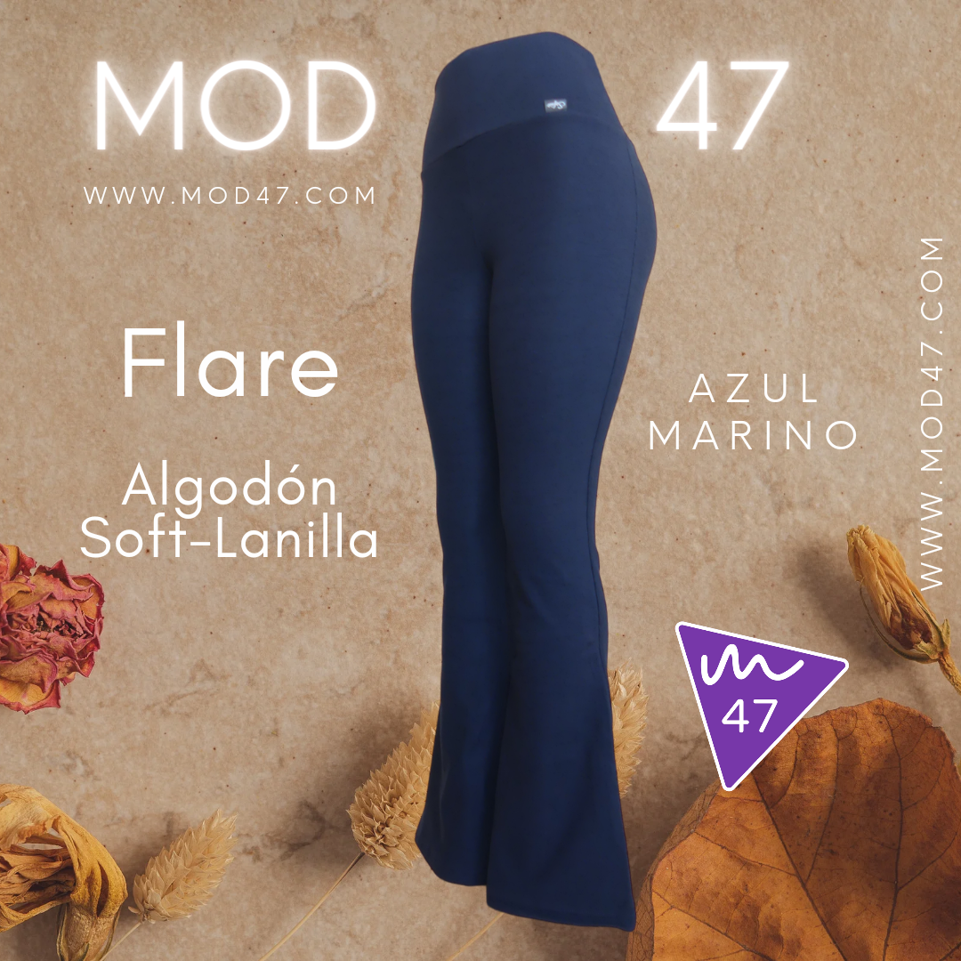 Flare Algodón Soft-Lanilla. Talla única 38-40-42-44