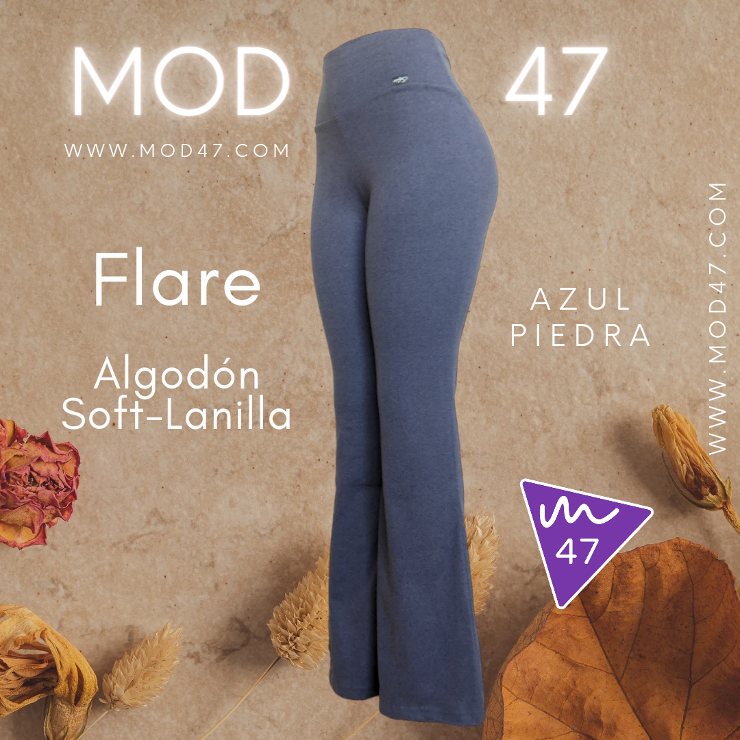 Flare Algodón Soft-Lanilla. Talla única 38-40-42-44