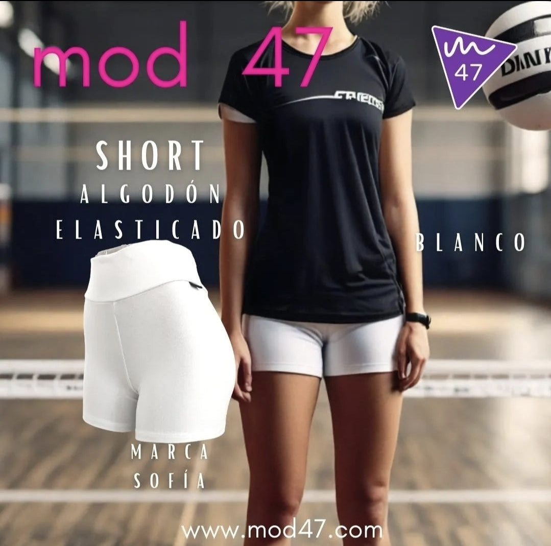 Calza Short Algodón Marca Sofía