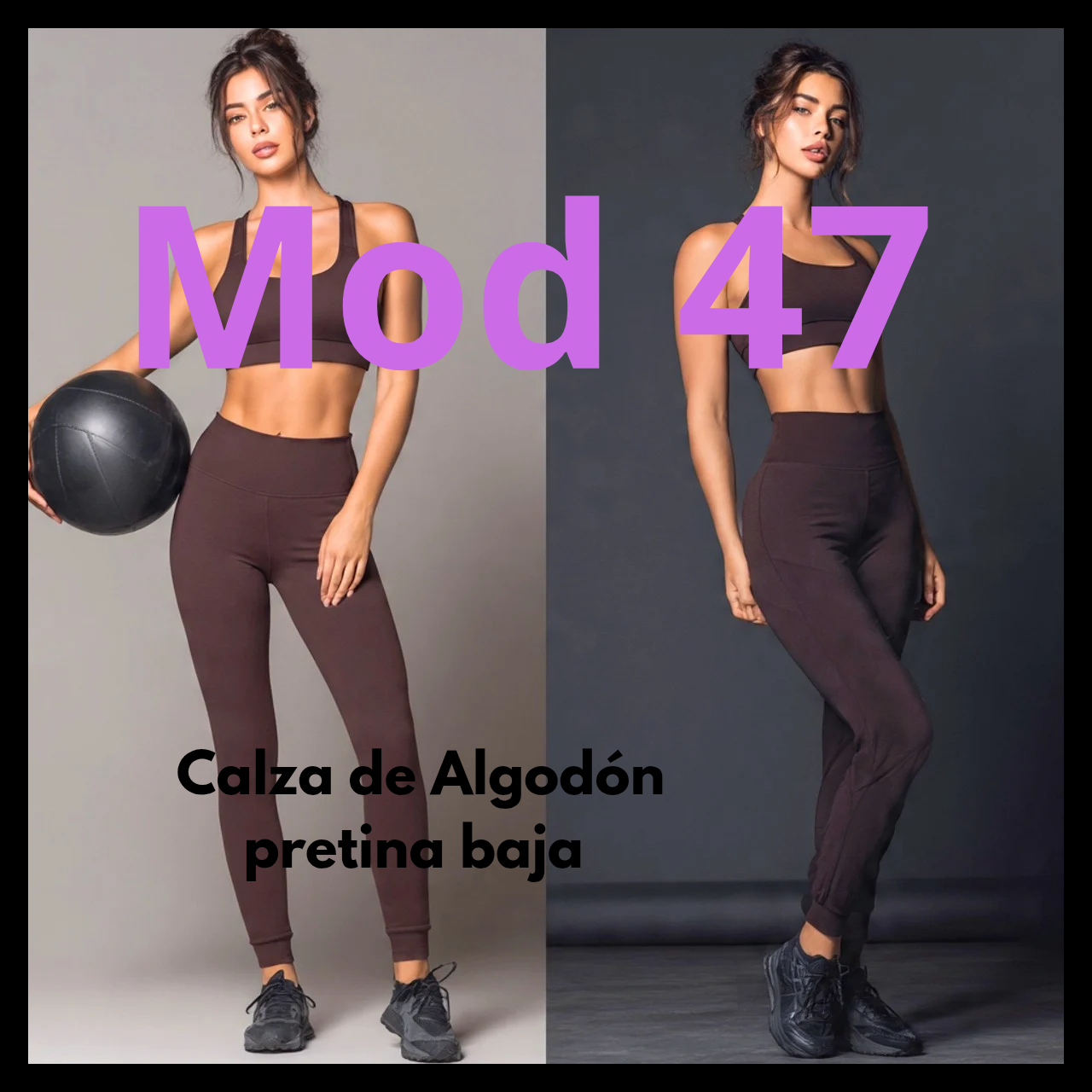 Calza Algodón Pretina Baja Marca Sofía